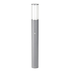 Pullertlampe Type nr. 2269 med bev�gelsesdetektor (Type nr. 2070), 90cm, E27 maks. 20W,  rustfrit st�l, s�lv matt