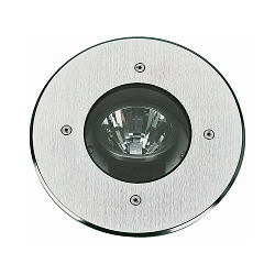 Udend�rs Jordindbygningsspot Type nr. 2149, IP67 IK08, � 22cm, G9 QT14 maks. 60W, rustfrit st�lblende, svingbar 30�