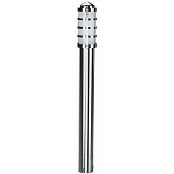 Pælelampe TYPE NO 2284 E27 IP44, rustfrit stål