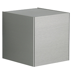 Udendørs wall luminaire TYPE NO 2452 ensidig IP44, rustfrit stål børstet dæmpbar