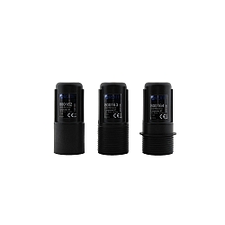 E27 sokkel CASAMBI KEYHOLE / PLAIN SHELL Bluetooth styrbar, analog faseafsnit d�mpningsudgang, sort