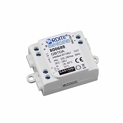 signalomformer CASAMBI I2BTDA ASD indbygget version, CCT Switch, 2 kanal, tunable white, Bluetooth styrbar, hvid