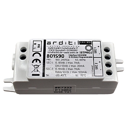 signalomformer CASAMBI IBTPRO2 A2D 2-fold, indbygget version, Bluetooth styrbar, hvid