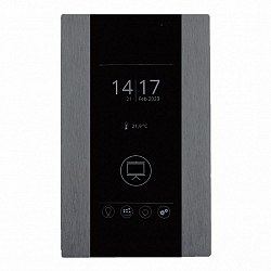 bluetooth wall controller CASAMBI ARCA-ACE BT24 surface-mounted version, programmable, dark grey