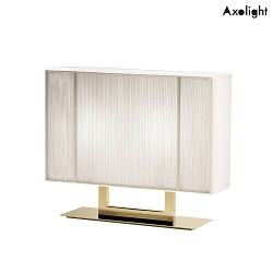 Table luminaire LT CLAVIUS P, 40cm, E14, IP20, gold / white