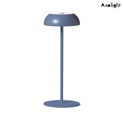 battery table lamp LT LED FLOAT with USB connection, dimmable IP55, blue, white dimmable