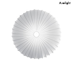 Wall or ceiling luminaire PL MUSE 120, E27, IP20, white