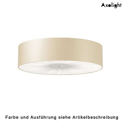 Ceiling luminaire PL SKIN 100, E27, IP20, with cover below, beige / warm white