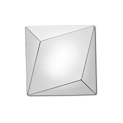 Væg- og Loftlampe PL UKIYO G E27 IP20, hvid dæmpbar