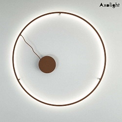 LED ceiling luminaire PL U-LIGHT 1 090, 63W, 3000K, 4904lm, IP20, ceiling spacer 10cm, rusted brown