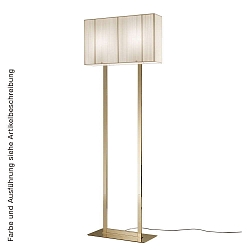 Standerlampe PT CLAVIUS E27 IP20, chrom, hvid d�mpbar
