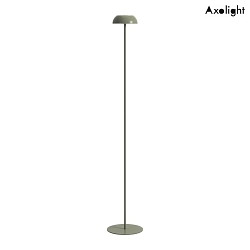 battery floor lamp PL LED FLOAT with USB connection, dimmable IP55, green, grey dimmable
