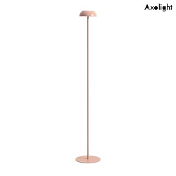 battery floor lamp PL LED FLOAT with USB connection, dimmable IP55, mauve, white dimmable