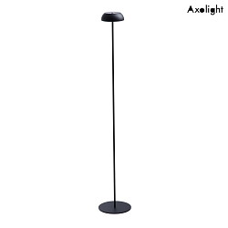 battery floor lamp PL LED FLOAT with USB connection, dimmable IP55, black dimmable