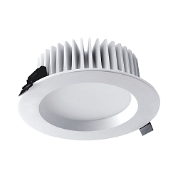 Blulaxa LED Downlight Indbygningslampe, 90�, varmhvid, 8W