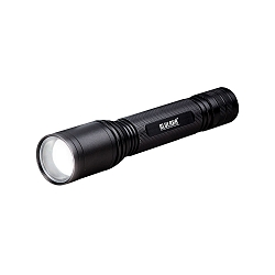 Blulaxa LED Lommelygte 10W, kold hvid, 2 skifte etaper, Signal blinkende tilstand, justerbart fokus, aftagelig h�ndledsrem