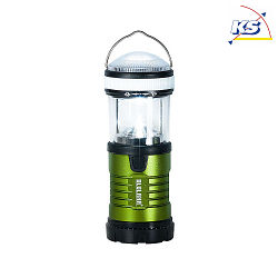 Blulaxa LED Camping Lampe 3W, 2 skifte etaper, Signal blinkende tilstand, kan anvendes som en lommelygte, aftagelig hndledsrem