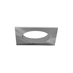 Blulaxa Indbygningsramme til LED Reflektor Udsk�ring: 68 mm, firkantet, inkl. 1x GU10 fatning, rustfrit st�l