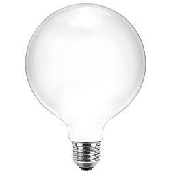 Blulaxa LED Filament Globe Lyskilde RETRO opal, 9,5cm, 300�, E27, varmhvid, glas, 7W