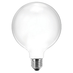 Blulaxa LED Filament Globe Lyskilde RETRO opal, 12,5cm, 300�, E27, varmhvid, glas, 4W