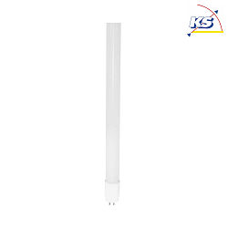 Blulaxa LED Glass tube conventional ballast / low loss ballast 18W, 300, G13, 120cm, incl. Starter, warmwhite