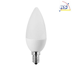 LED Lamp candle E14, 5W, 470lm, 4000K normal white, 230,