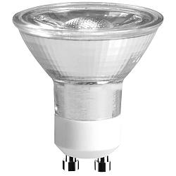 Blulax LED Reflektorp�re GU10, 5,5W, 540lm, 2700K varmhvid, 36�, Glas halogen optik