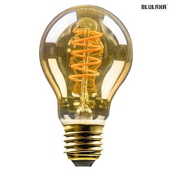 LED Lamp pear shape, 5W, E27, 250lm, 1800K, glass gold VBS