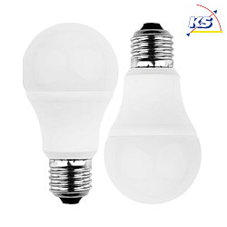 LED Lamp pear shape DOUBLE PACK, 10W (75W), E27, 1055lm, 2700K