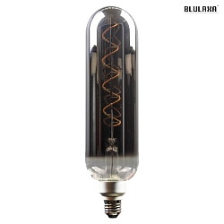 LED Tube lamp T65, 5W, E27, 110lm, 1800K, glass smoky VSS, 275 x 65 mm