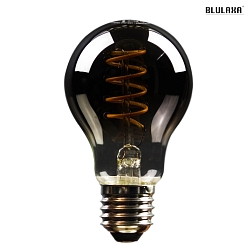 LED Lamp pear shape, 5W, E27, 120lm, 1800K, glass smoky VBS