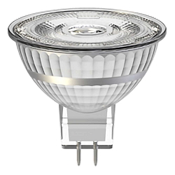  LED SMD Lav sp�nding reflektorp�re MR16, GU5,3, 6W, 540lm, WW, d�mpbar 