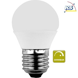 LED Lamp MiniGlobe G45, 5W (40W), E27, 470lm, 4000K