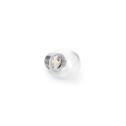 LED dr�be lyskilde G45 E27 0,8W 50lm 1800K 270� 