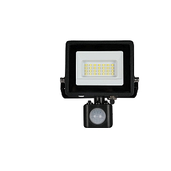 Projekt�rlys svingbar, med sensor IP44, sort 