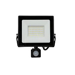 Projekt�rlys svingbar, med sensor IP44, sort 
