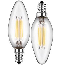 Gl�dep�re s�t med 2 C35 E14 4,5W 470lm 4000K 300� 