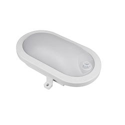 Fugtt�t armatur BASIS FIX SENSOR oval IP54, gr� 