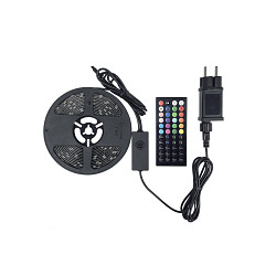 LED Strip 5M PU COATED IP44 & REMOTE s�t med 2, RGB, med fjernbetjening