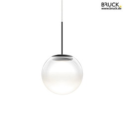 pendant luminaire BLOP MOLL LV S IP20, black, lacquered dimmable