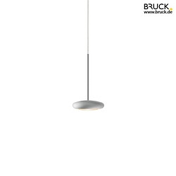 pendant luminaire BLOP 60 LV OE with open cable IP20, lacquered, matt chrome dimmable