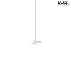 pendant luminaire BLOP 100 LV OE with open cable IP20, white, lacquered dimmable