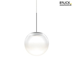 pendant luminaire BLOP MOLL LV OE with open cable IP20, lacquered, matt chrome dimmable