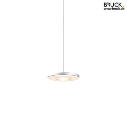 2-phase pendant luminaire EUCLID ALL-IN IP20, white, lacquered dimmable