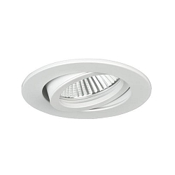 recessed spotlight TIRREL-R GX5.3 / MR16 round, swivelling GX5,3 IP20, white matt dimmable