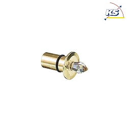 FIBATEC crystal opening element for fibres S2 and S2M, short type, gold