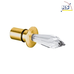 FIBATEC crystal opening element for fibres S2 and S2M, long type, gold