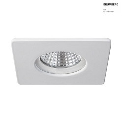 recessed luminaire GX 5,3 IP65, transparent, white dimmable 35W