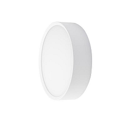 Udend�rs wall luminaire EYE rund, CCT Switch, slagfast IP65, hvid mat 