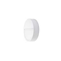 Udend�rs wall luminaire EYE halvrund, CCT Switch, slagfast IP65, sort mat 